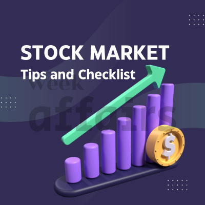 6 Tips and Checklist to Stock Market for Beginners